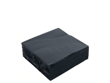Napkins 40x40, black