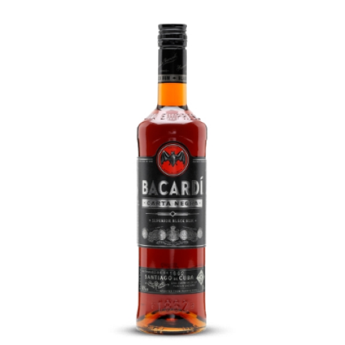 Bacardi Carta Negra Rum 1,0l 1149