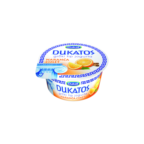 Greek Yogurt Dukatos Orange&Cinamon 150g 885