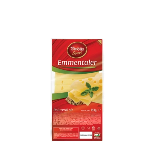 Vindija Ementaler Sir narezani 150 g 1169