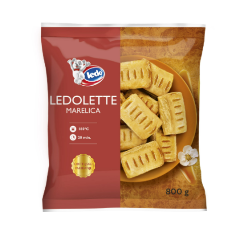 Ledo Ledolette with Apricot 800 g 1062
