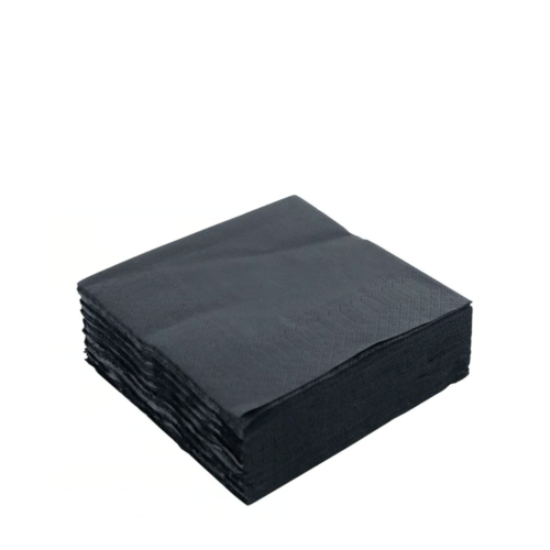 Napkins 40x40, black 1190